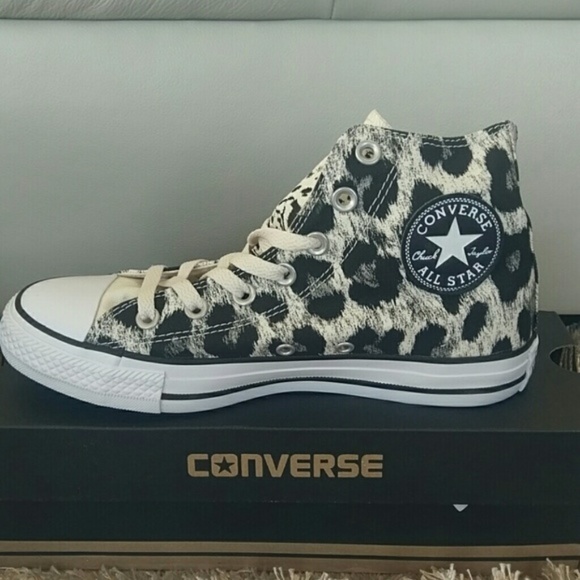 Converse Shoes - Converse leopard print Chuck Taylor's